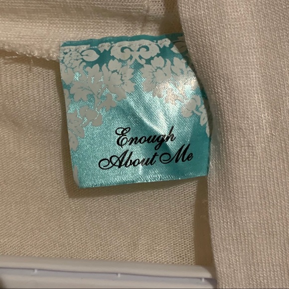 Light white asymmetrical cardigan - Picture 2 of 3